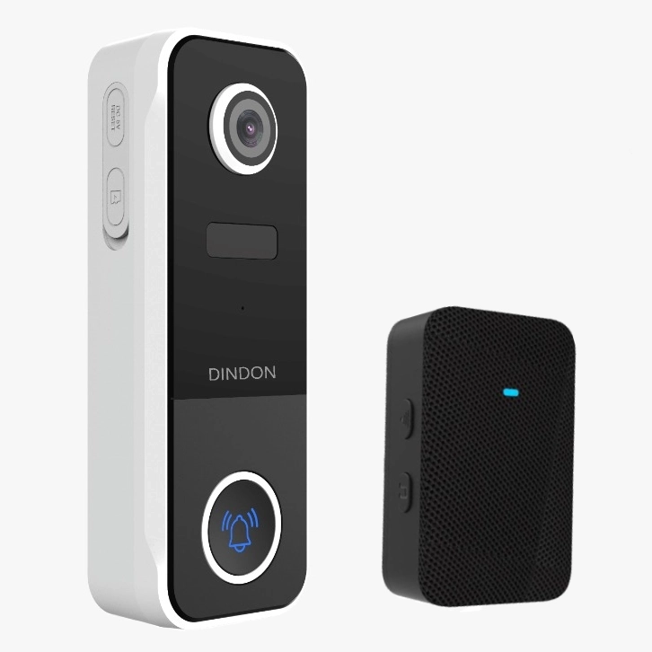 DINDON Smart WiFi Video Doorbell (White)