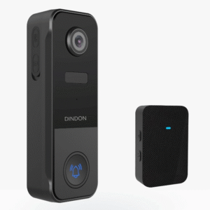 Sonnette Vidéo WiFi intelligente Dindon (Noir)