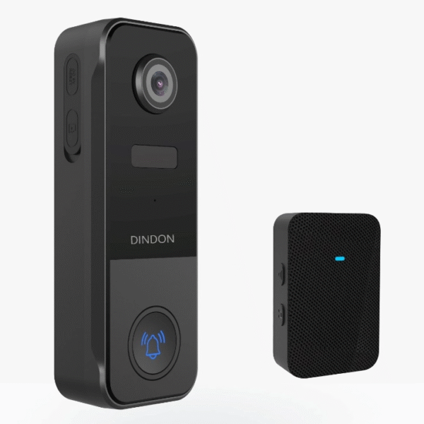 DINDON Smart WiFi Video Doorbell (Black)